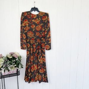 Vintage 1980’s KONO Floral Dress Dress